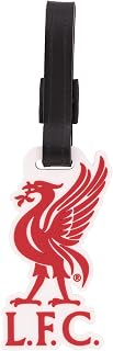 Desert Cactus Liverpool FC Luggage Tag Football Soccer Durable PVC Travel ID Label for Bags and Backpacks (Style B)