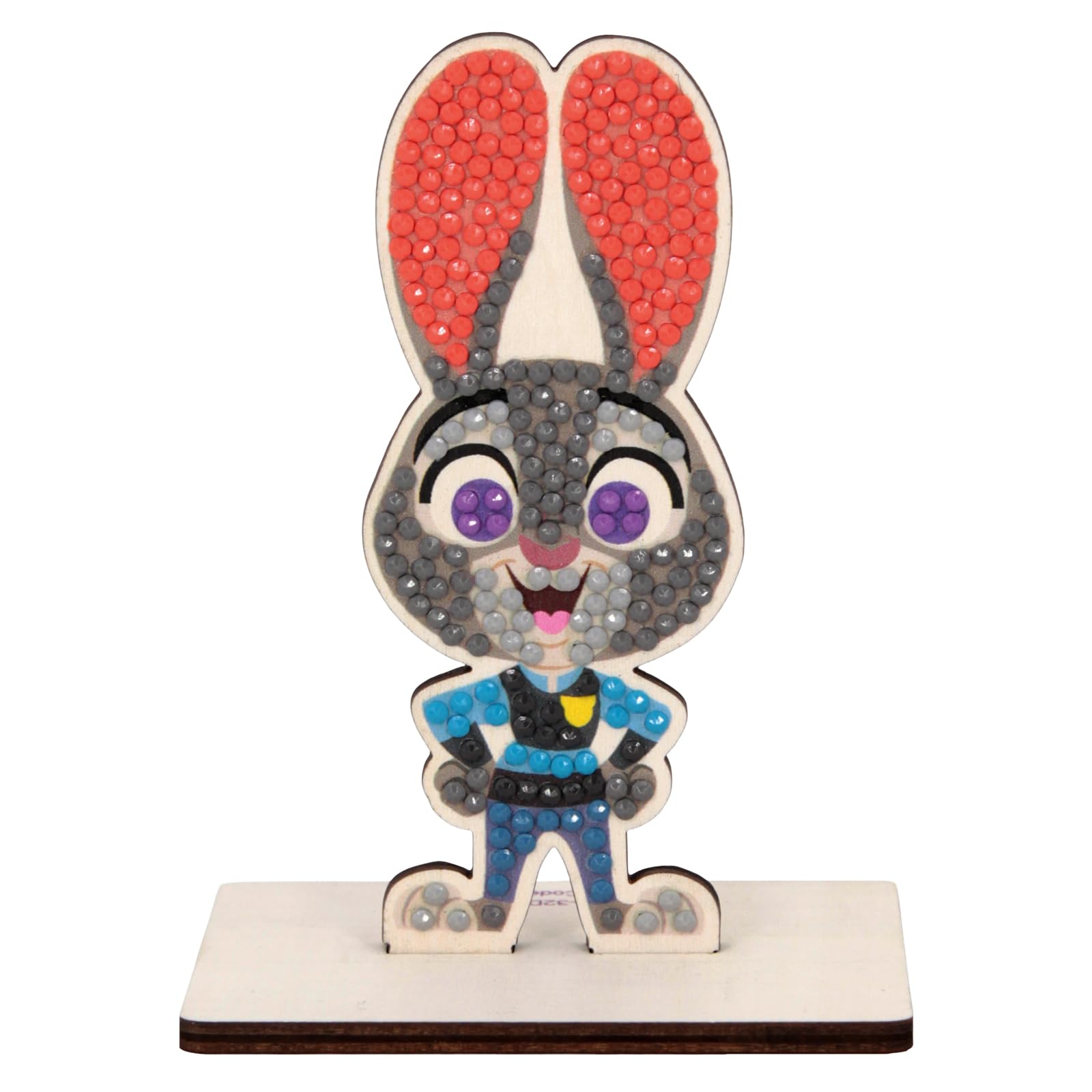 Crystal Art Grey Judy Hopps Buddies Kit Disney Zootopia Series 6 Craft Buddy
