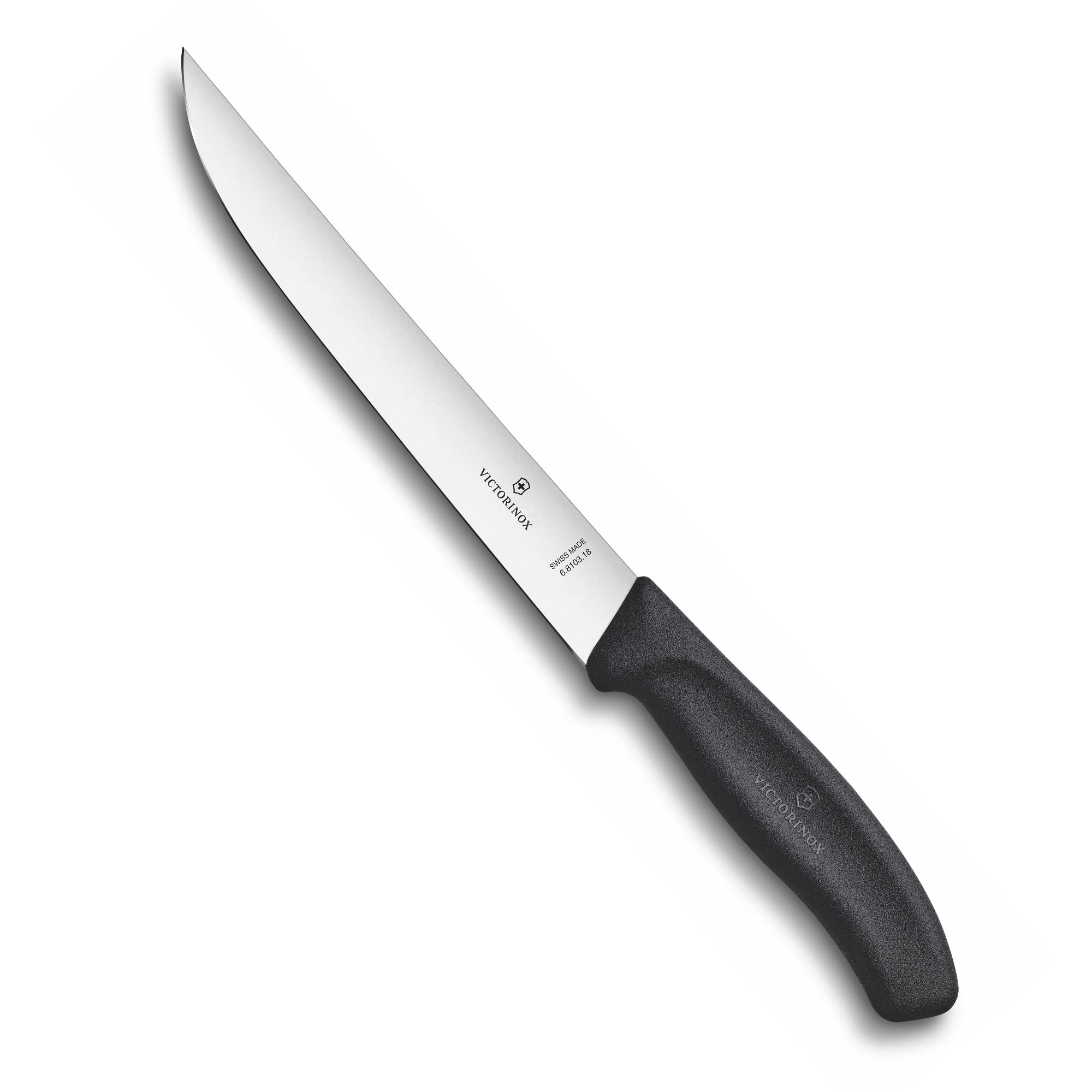 ​​​​​​​​​​​​​​​​​​​​​​​​​​​​​​​​Victorinox 6.8103.18B 18cm Siyah Doğrama Bıçağı, Blisterli Paket