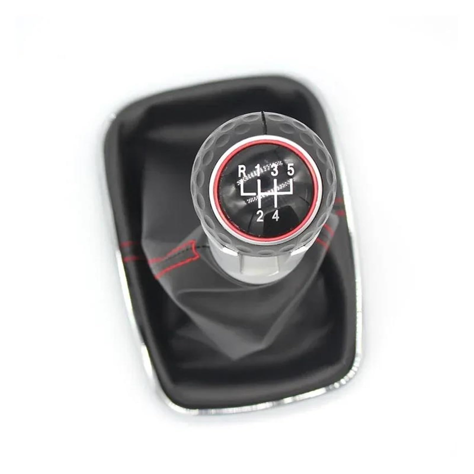 ZYINCEN Speed Gear Shift Knob for VW for Golf Mk4 for GTI R32 1999-2005 Car Gear Shift Knob Lever Replace(D,for 5 Speed)