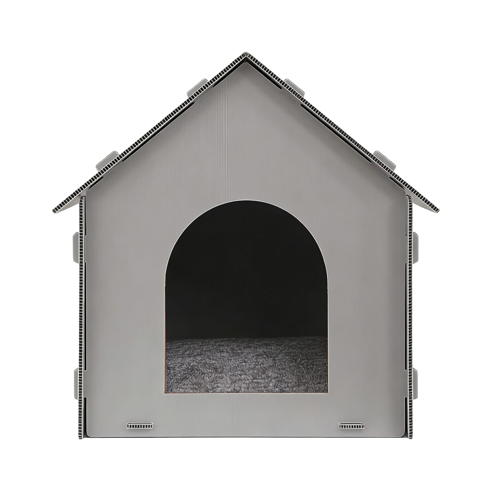 Generico Cuccia per Gatti Tenda Impermeabile Chiusa con Tappetino | Casetta per Gatti da Esterno per Cuccioli Inverno Sonno in Casa Giardino Terrazzo Cortile