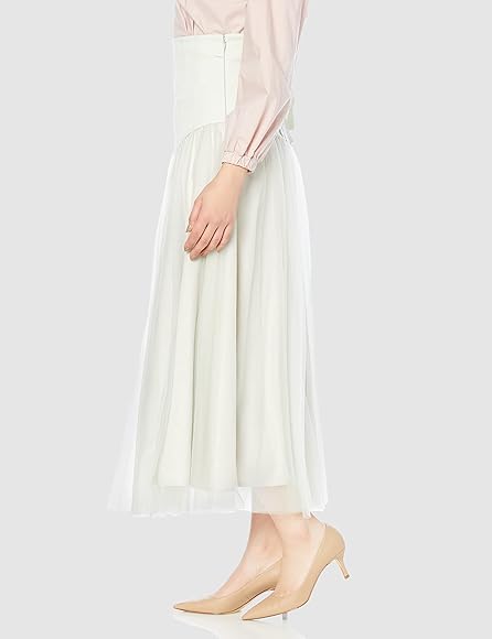 Amazon.co.jp: [セルフォード] ハイウエストチュールスカート  