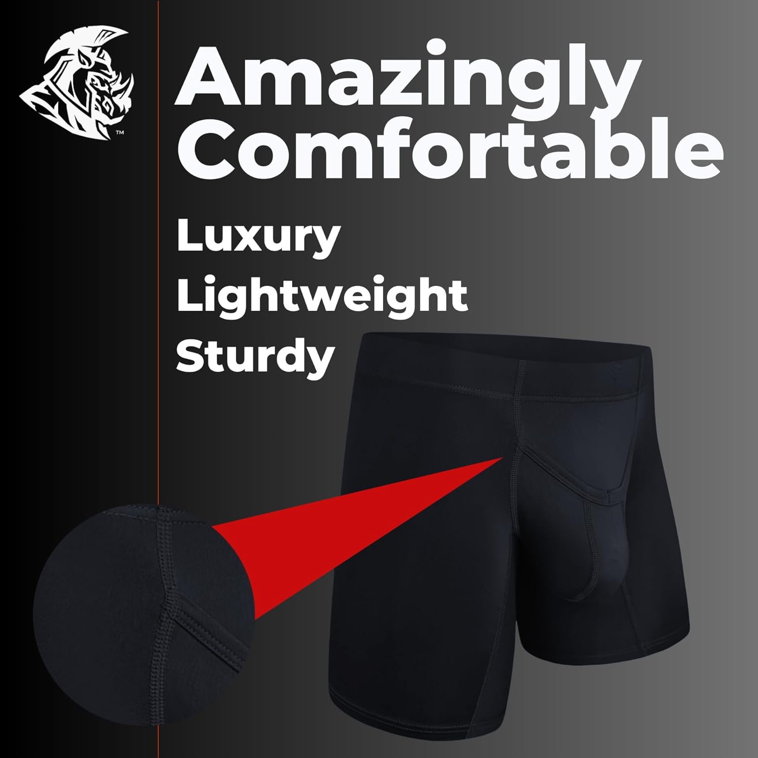 Real Men Athletic Underwear with ABCD Pouch - 1, 3 or 4 Pack with 6, 7 and 9 inch Inseam Nylon Boxer Briefs - XS to 5XL - Image 6