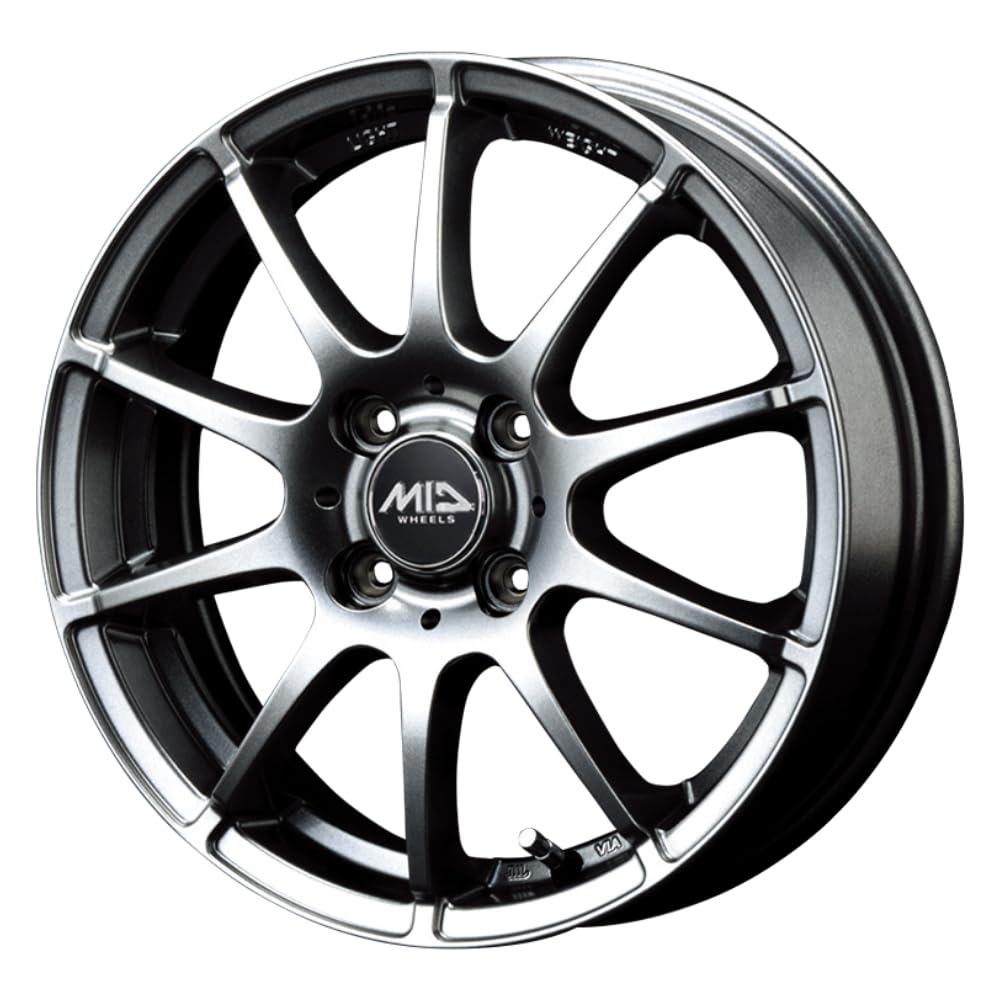 Amazon.co.jp: 4本セット MID マルカ StaG 15×4.5J 4H 100 +43 