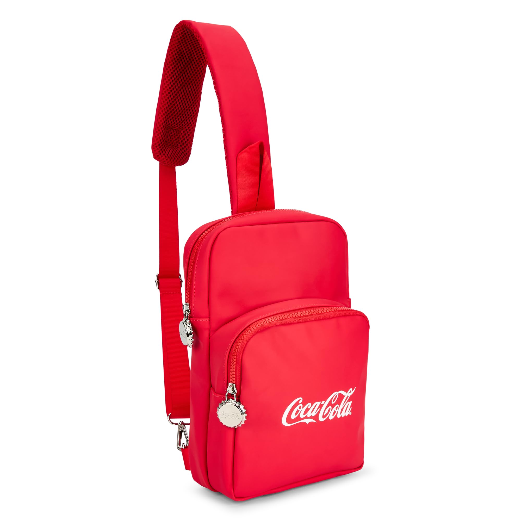 Official Coca-Cola Licensed Red Shoulder Backpack: Coke Bag