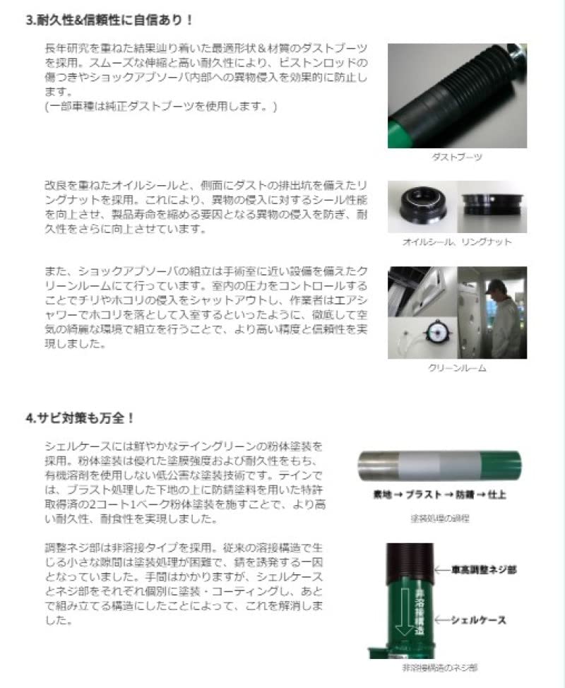 ☆フィット/1.3W　GD1　社外　車高調　TEIN/テイン フィット | 車高調 DAMPER のパーツレビュー GD（車高調整キット｜サスペンション）：パーツ\\u003c車