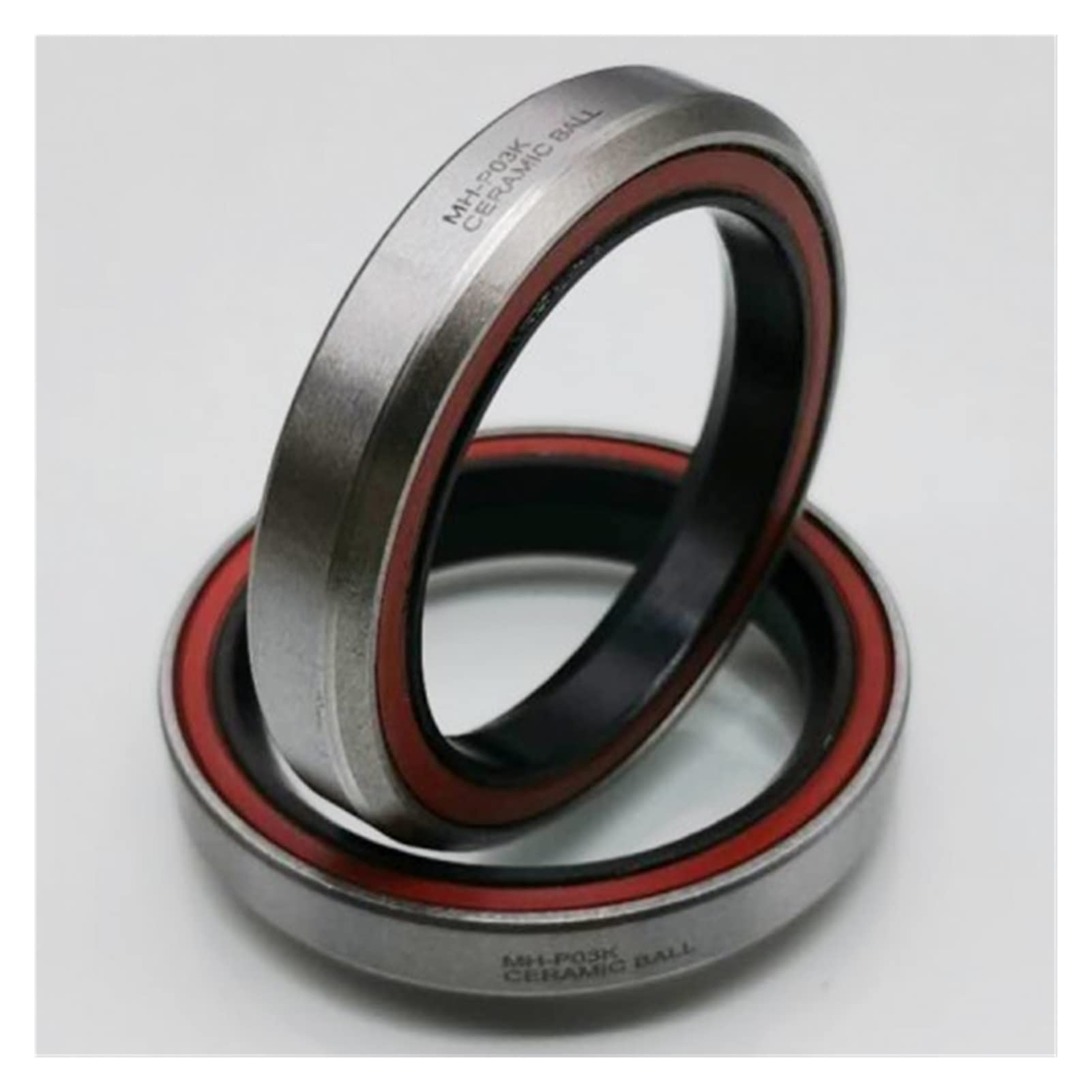 XRKJKQIDG 2pcs Bicycle Headset Bearing 1-1/8 Inch Ceramic Balls MH-P03K-CB