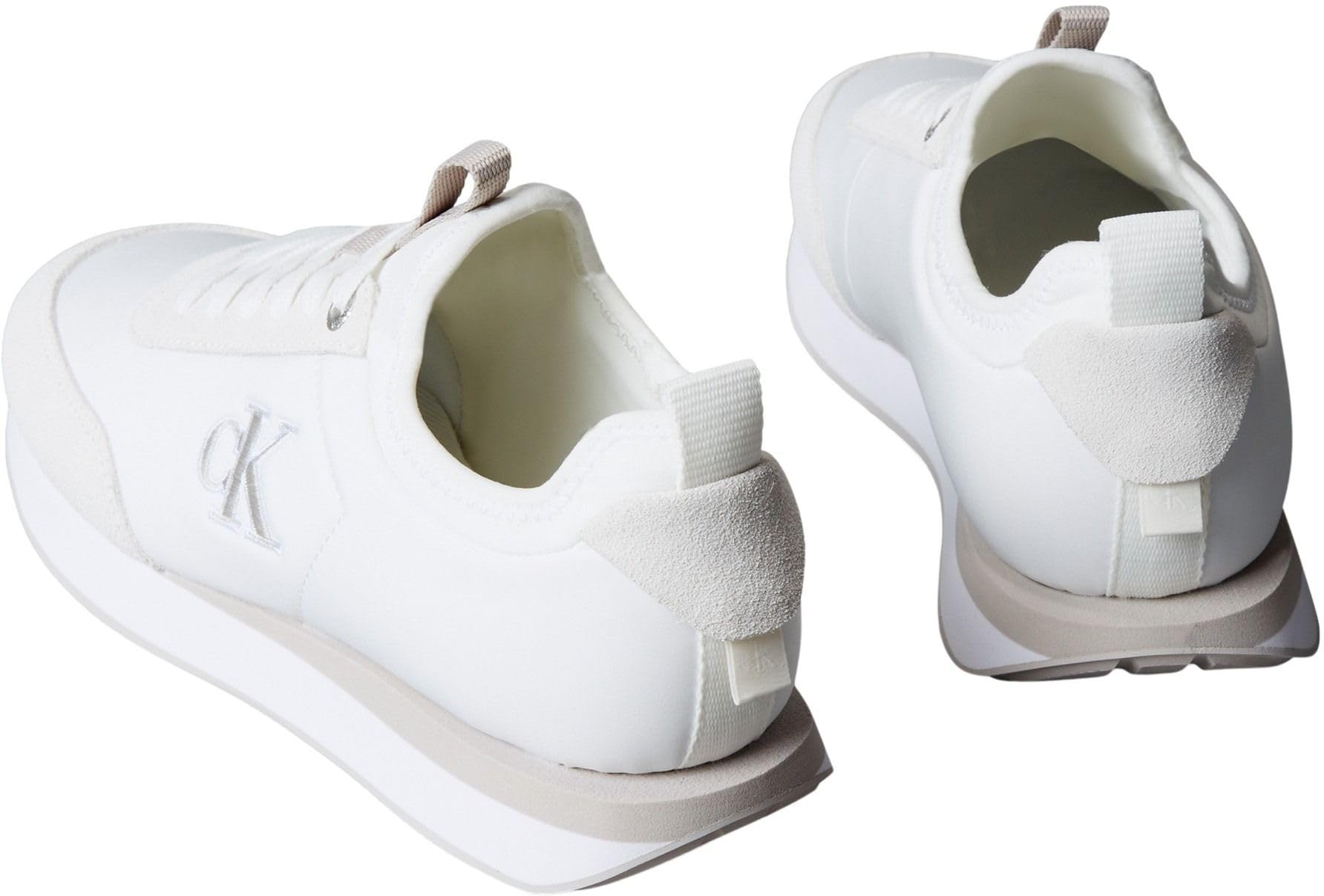 Calvin Klein Damen Runner Sneaker Retro Sock Nylon mit Logo