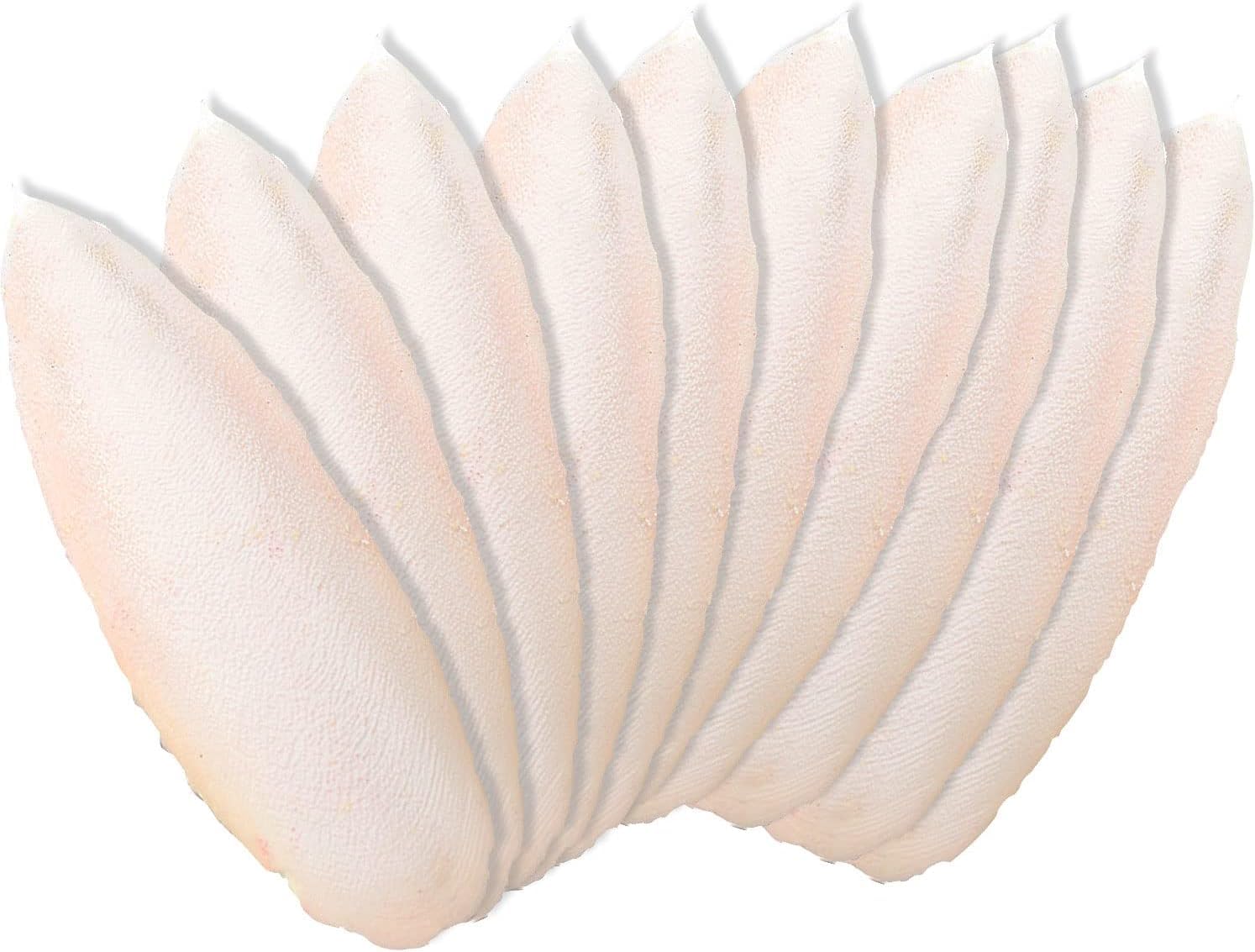 Newsmy 4 Pack Cuttlefish Bone for Birds, Natural Cuttlebone for Parrots and Budgies, Calcium Chew for Beak Care, Suitable for Snails and Tortoise [4Pcs 15CM] — view 12