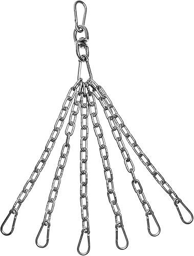 TITLE Boxing Platinum Pro - Bolsa pesada giratoria de 6 cadenas, accesorios para bolsa pesada, giratoria para saco de boxeo, cadena de bolsa pesada,