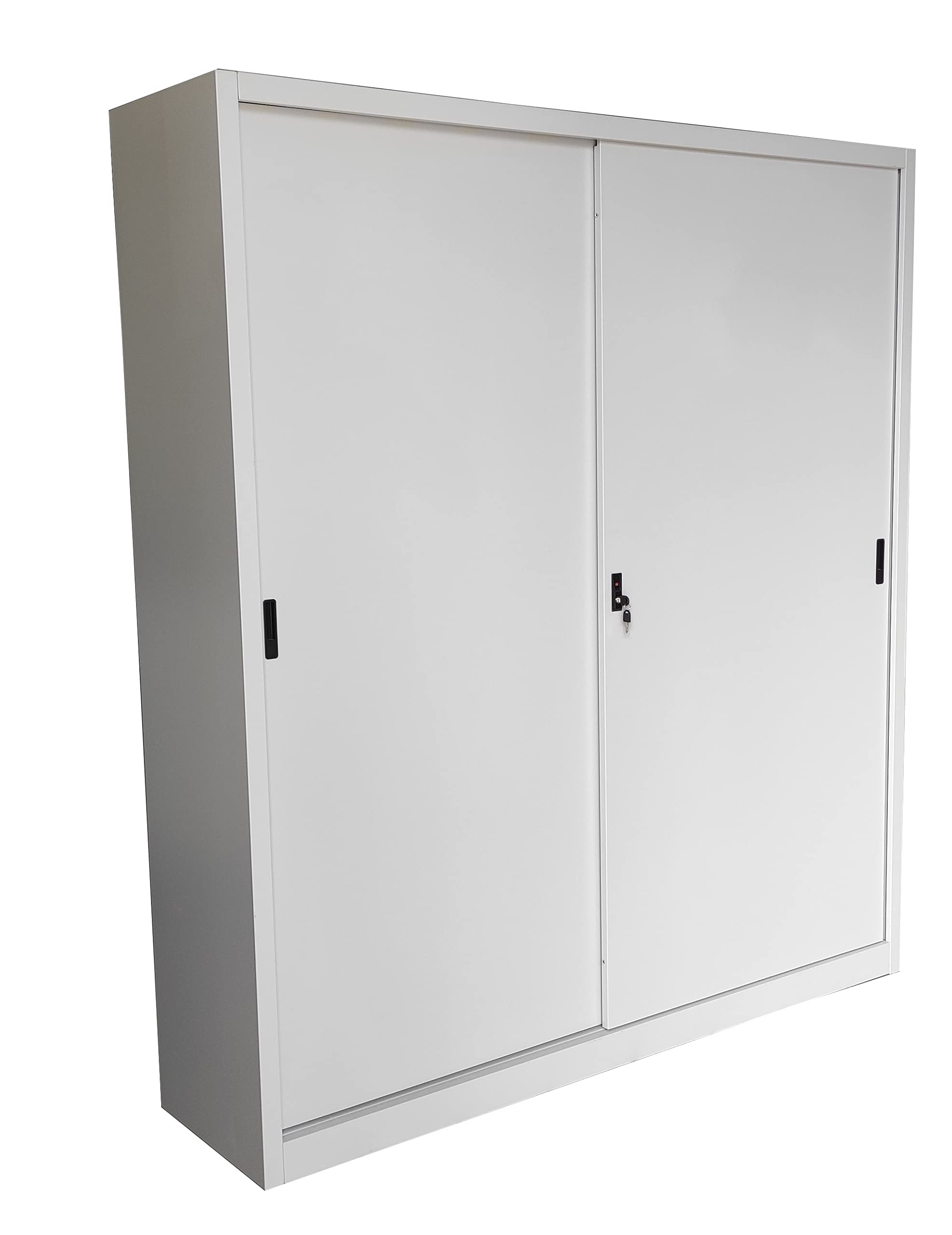 Armadio in Metallo Ufficio/Archiviazione Ante Scorrevoli Dim. 180x45x200h cm MONTATO
