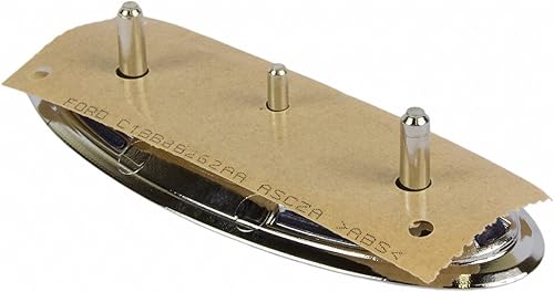 Miniatura 3 de 2014-2019 Ford Fiesta OEM 4.5" azulcromo parrilla delantera emblema insignia C1BZ-8213-B