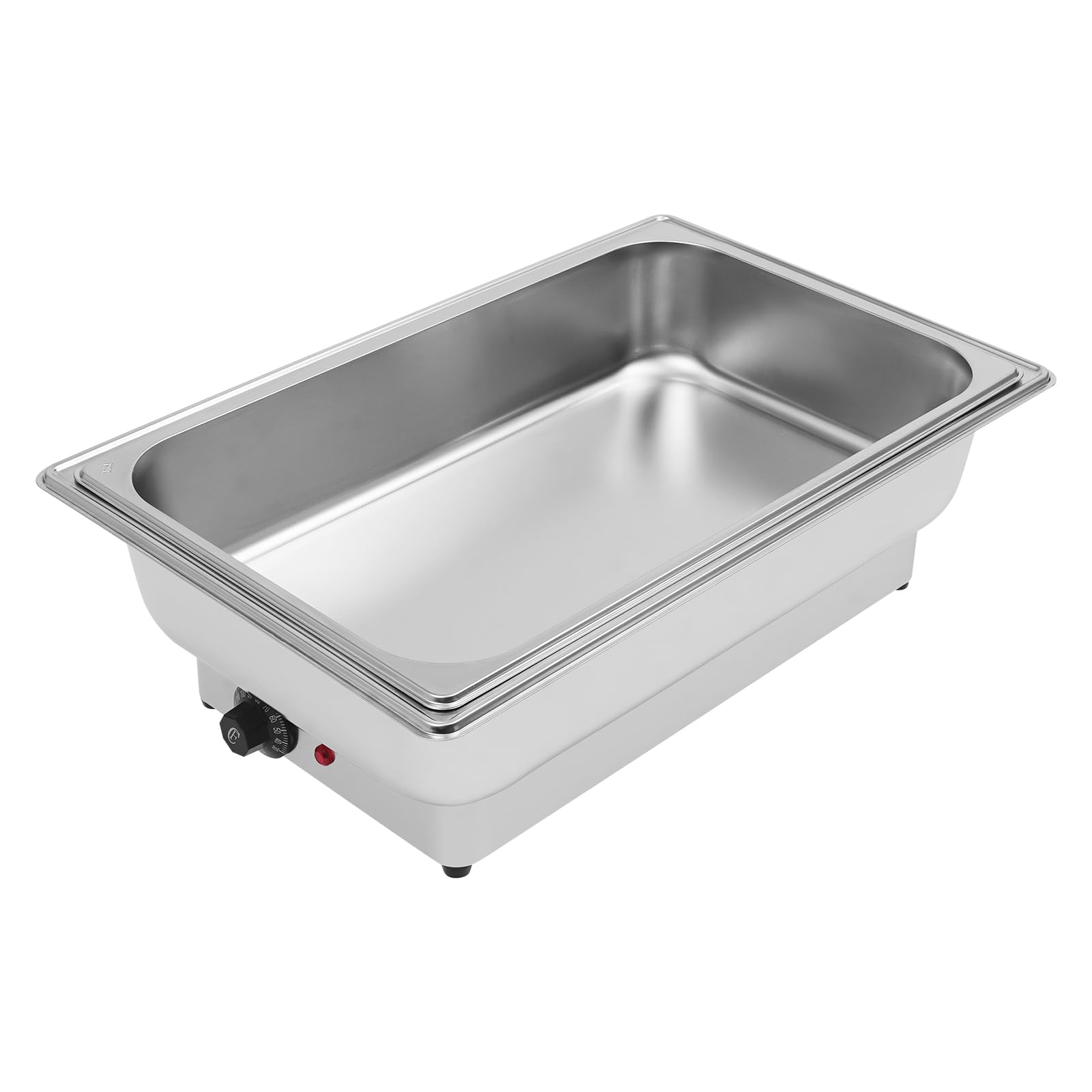 Chafing Dish Set da 13,5 l, per buffet, 600 W/50 Hz, 30 – 110 °C, scaldavivande per buffet, snack bar, feste di famiglia, banchetti per hotel, 56 x 36 x 18 cm