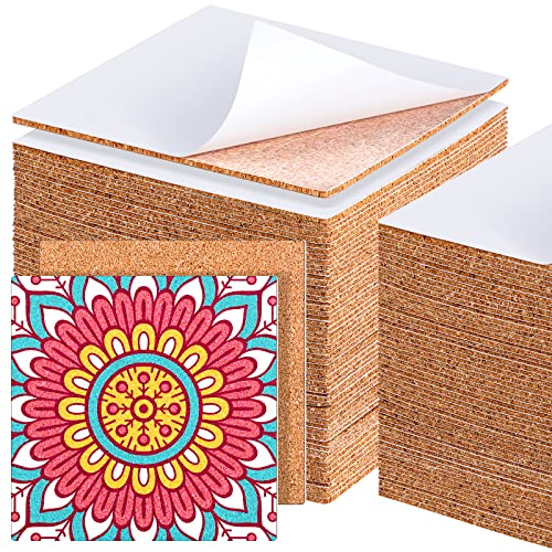 Mini tableau mural en liège adhésif 15x15cm pour carrelage céramique et loisirs