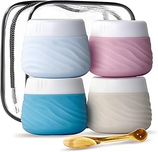 Recipientes de viaje para artículos de aseo, ...