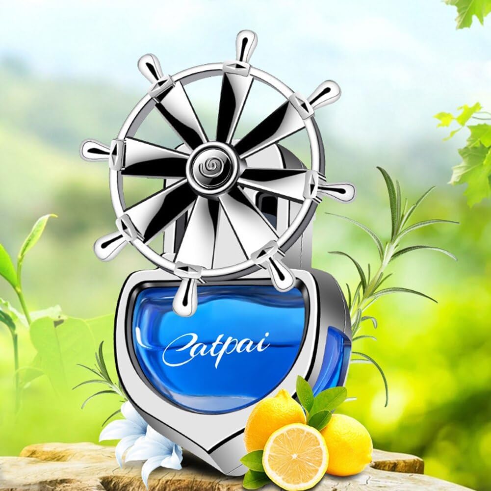 MODLYF Spinning Wheel Car Air Freshener Perfume Diffuser