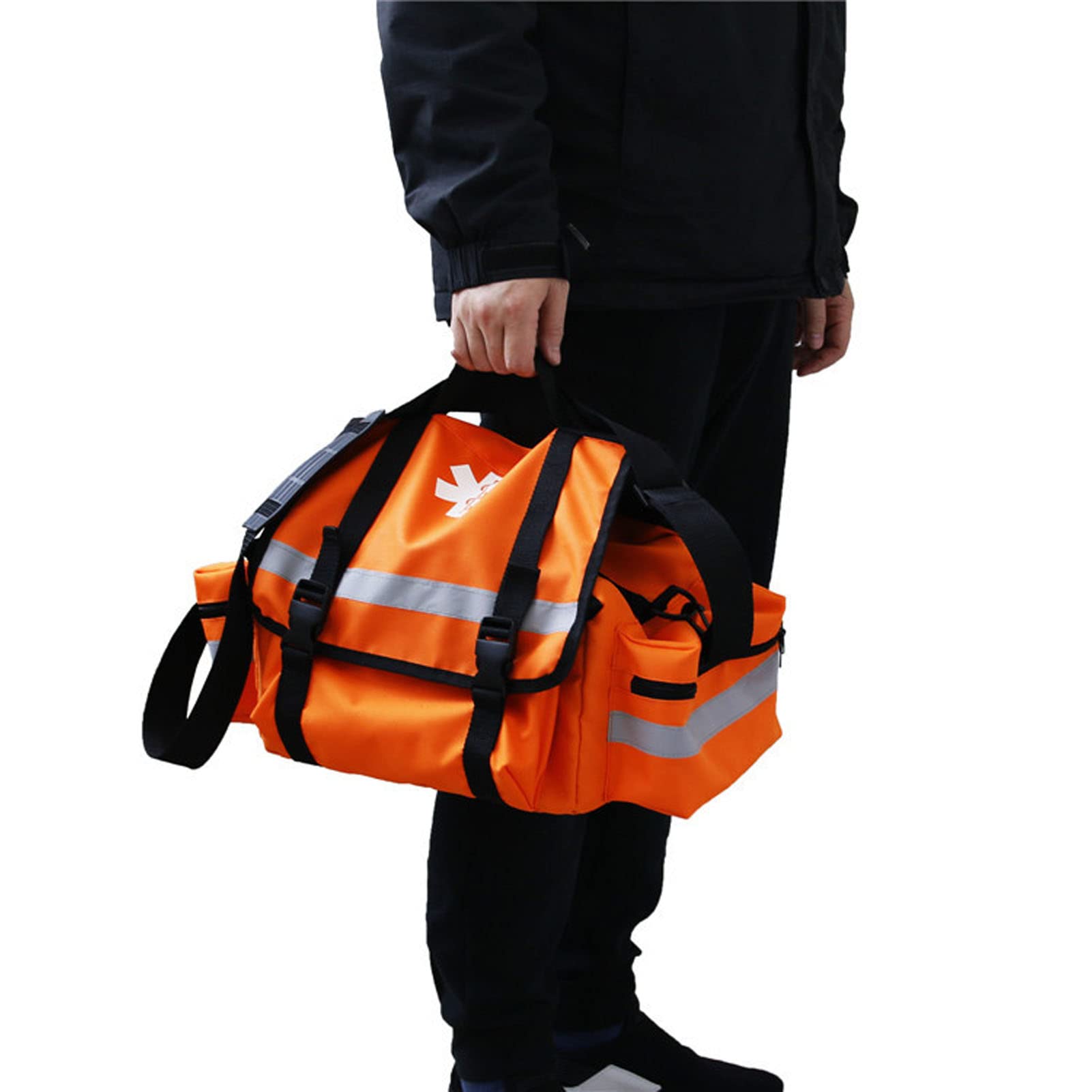 Bolsa de Primeros Auxilios, Bolsa de Emergencia para Botiquín de Primeros Auxilios de Tela Oxford con Gran Capacidad para Emergencias Al Aire