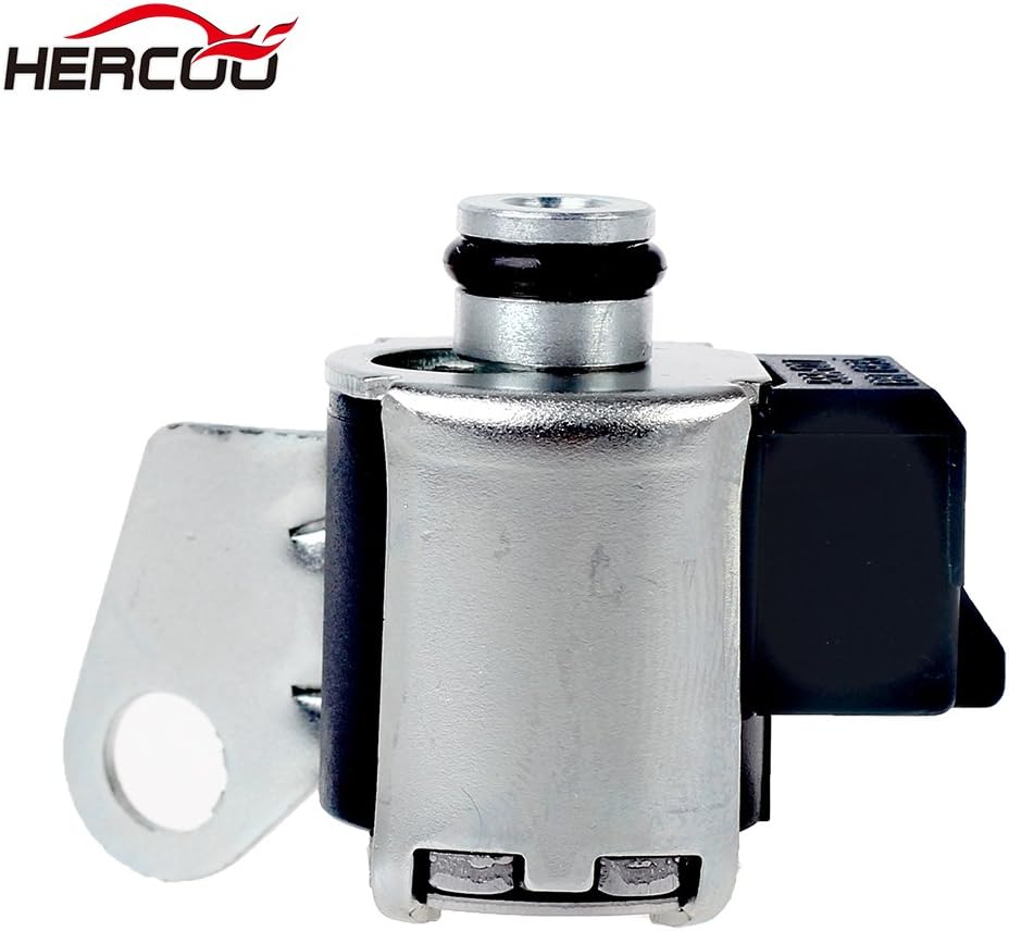 HERCOO A340E A340F Transmission Shift Solenoid +TCC Lockup Solenoid with Filter Gasket Kit Compatible with 2000-2004 Toyota 4Runner Lexus