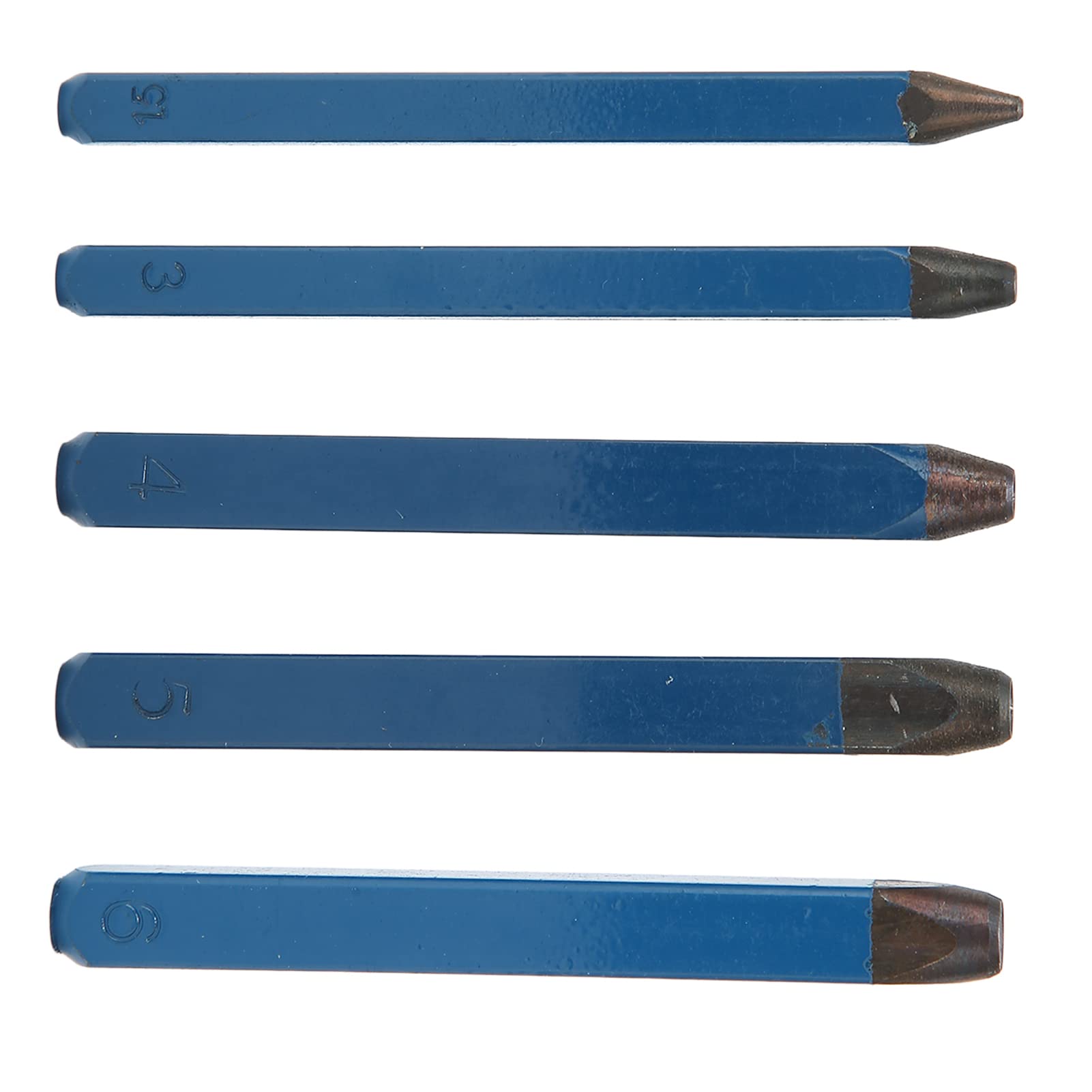 Outils d'estampage de bijoux Ensemble 45 kit d'estampage en métal en acier avec 5 motifs différents pour la gravure des clés de bijoux