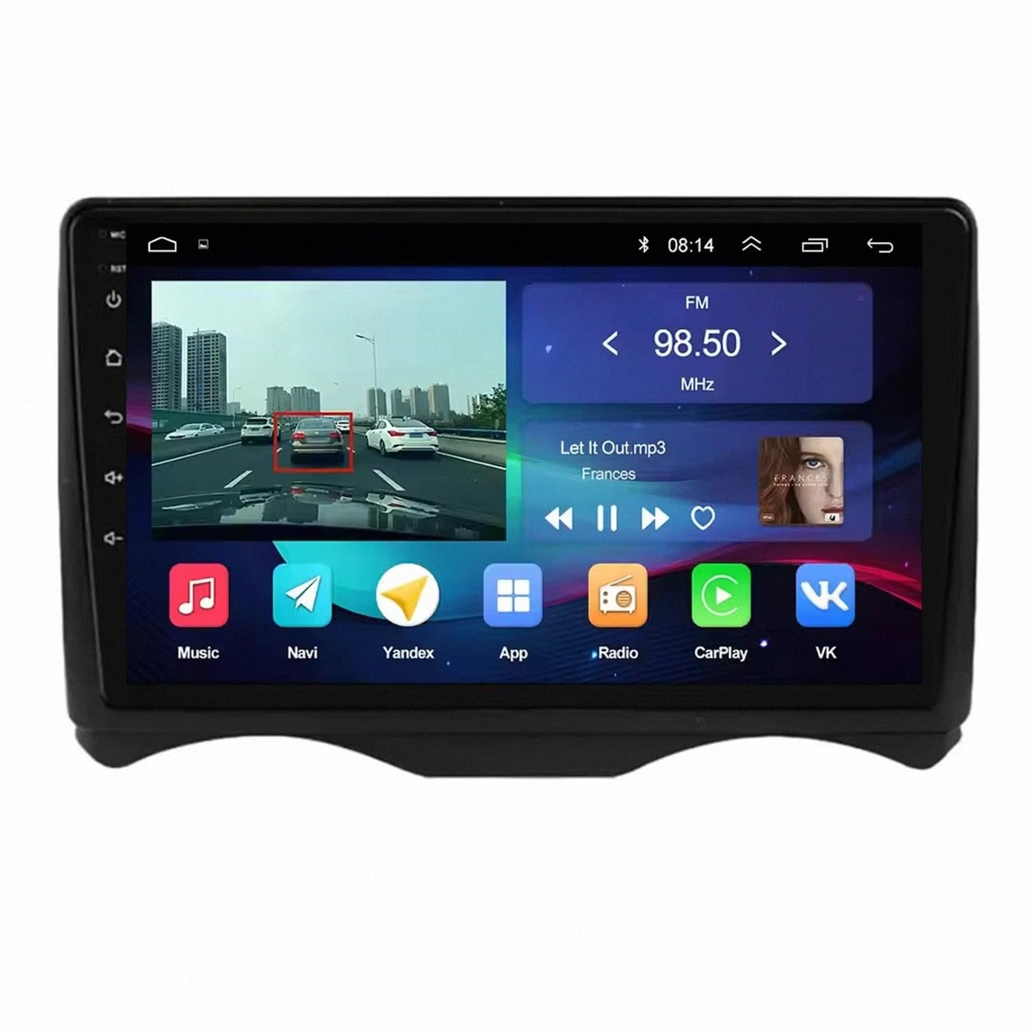 Car Stereo dla Citroen C2 C3 2002-2006 9 Inch Android 15 Touch Screen Cooling Fan For, 8 Core 6G+128G
