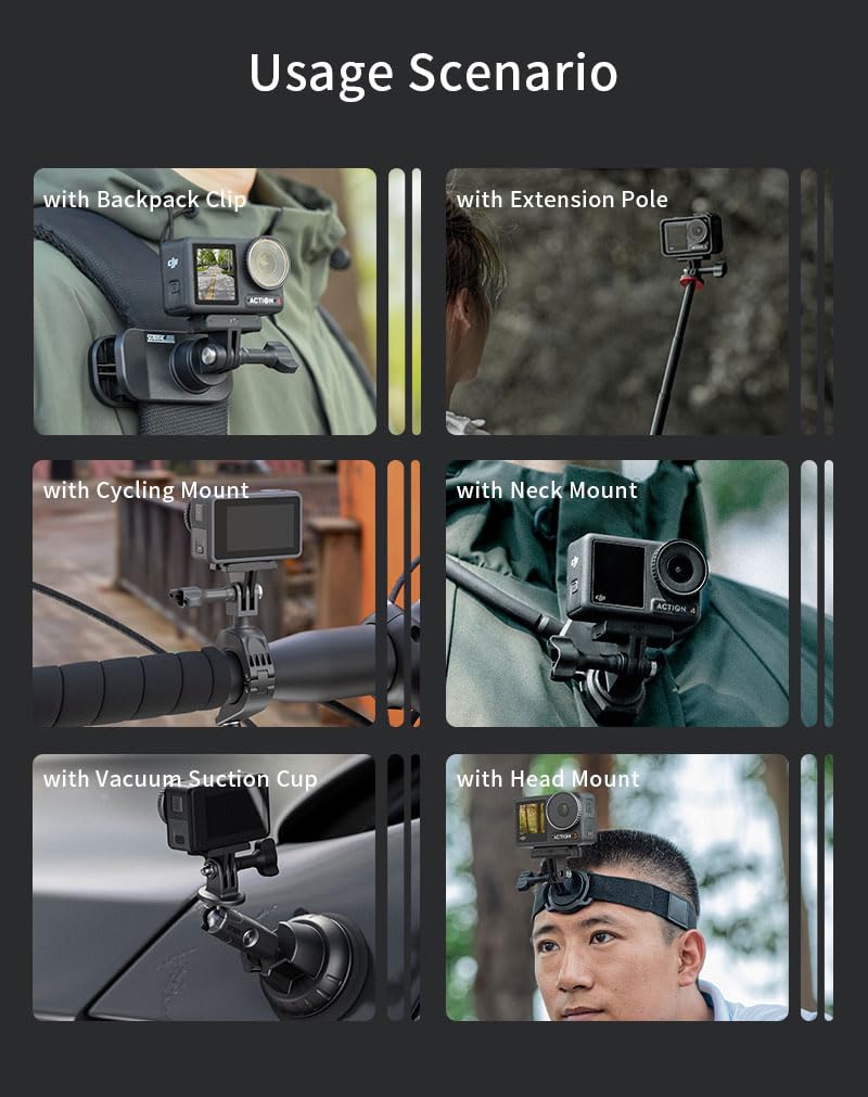 Télécommande GPS Compatible DJI Osmo Action 5 Pro Action 4 25m