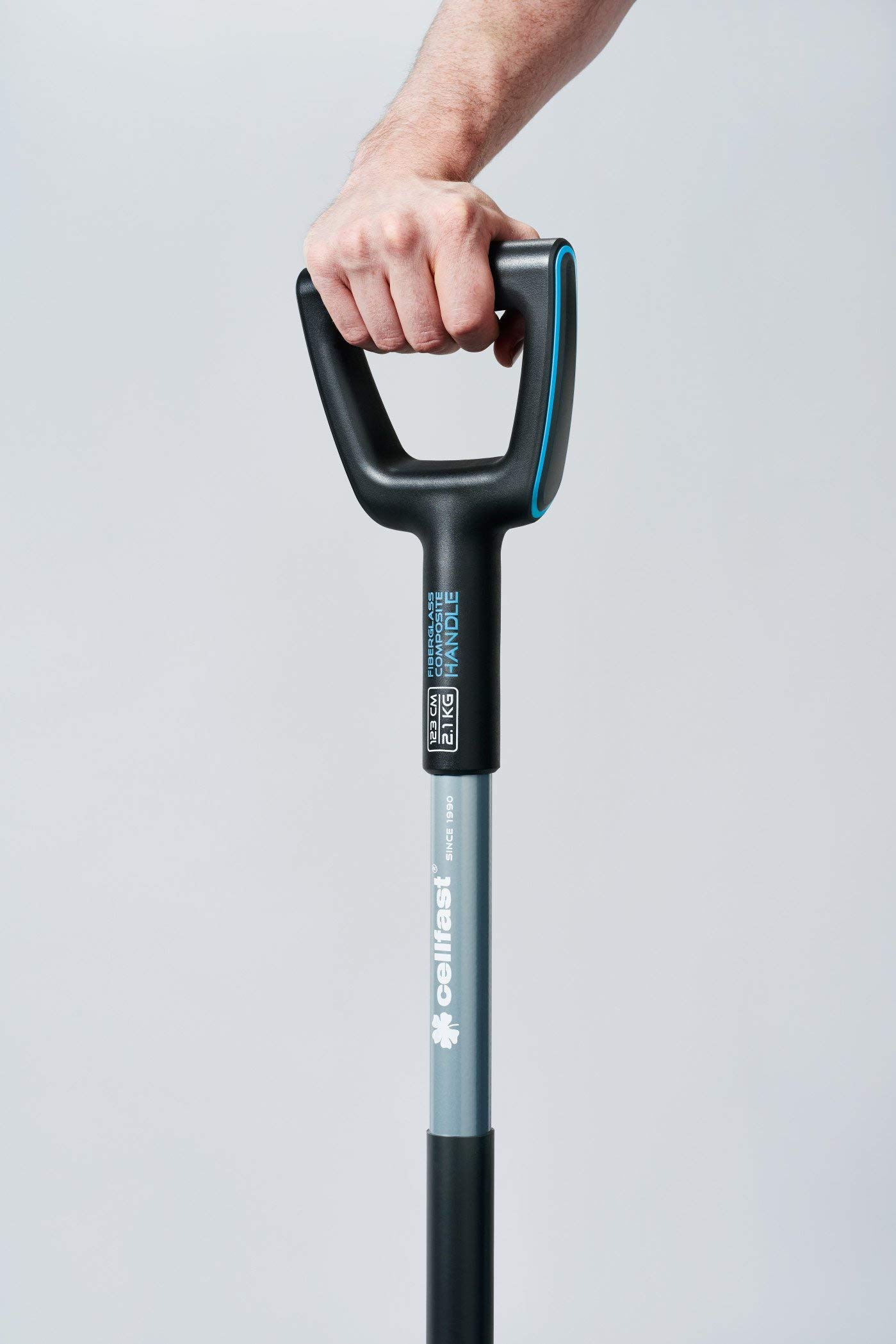 cellfast ENERGO splash fork, black/blue, 1230 mm