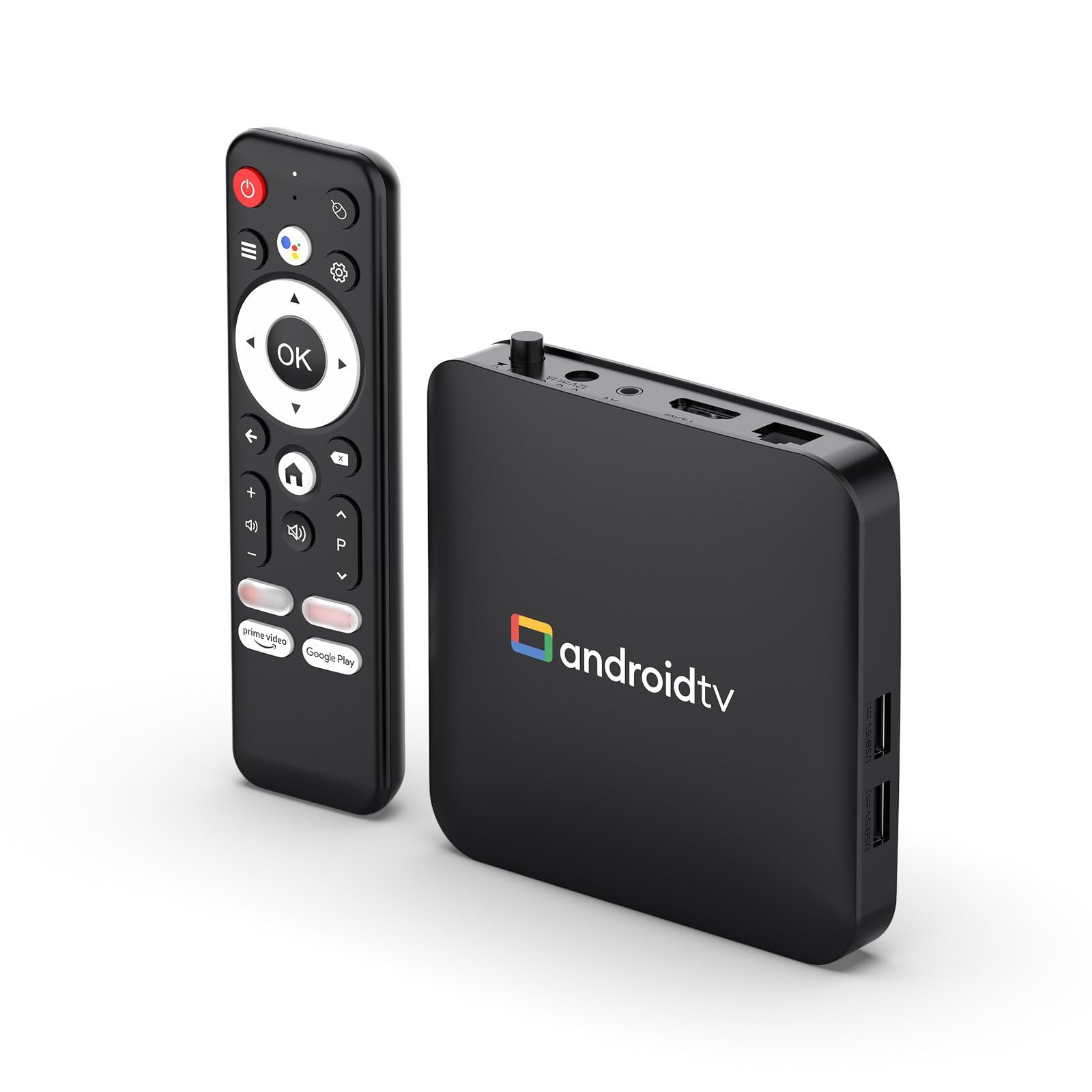 TV Stick Android 14.0 4K Ultra HD Con WiFi6 E Telecomando Vocale: Streaming E Giochi Senza Limiti
