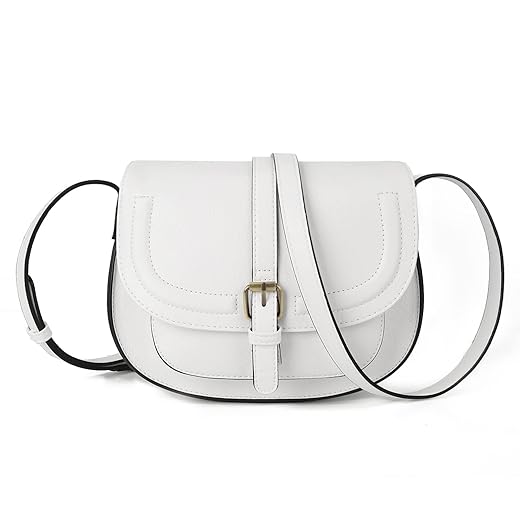 Crossbody Bags for Women Small Over the Shoulder Saddle Purses and Boho Cross body Handbags,Vegan Leather
