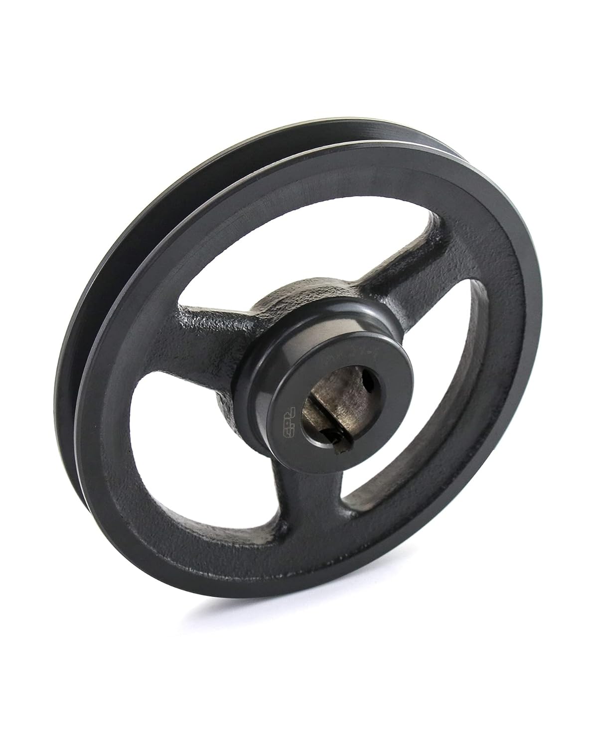 QWORK AK611 Single Groove  Sheaves, 5.95" OD 1" Bore VBelt Sheave