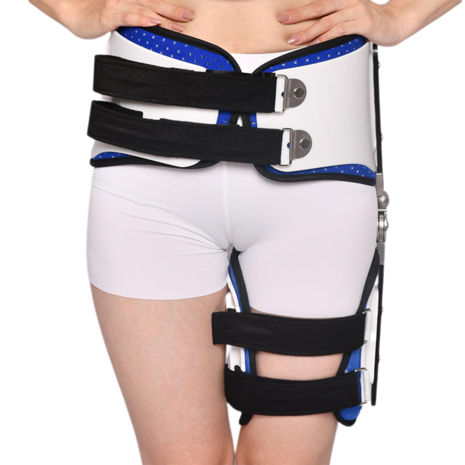 WDSOPK Abduction Hip Brace Hip Stabilizer Brace Joint Protection Fixation Device Hip Orthosis Support Brace for Joint Sciatica Pain Relief,A Right,A Left (A Left A)