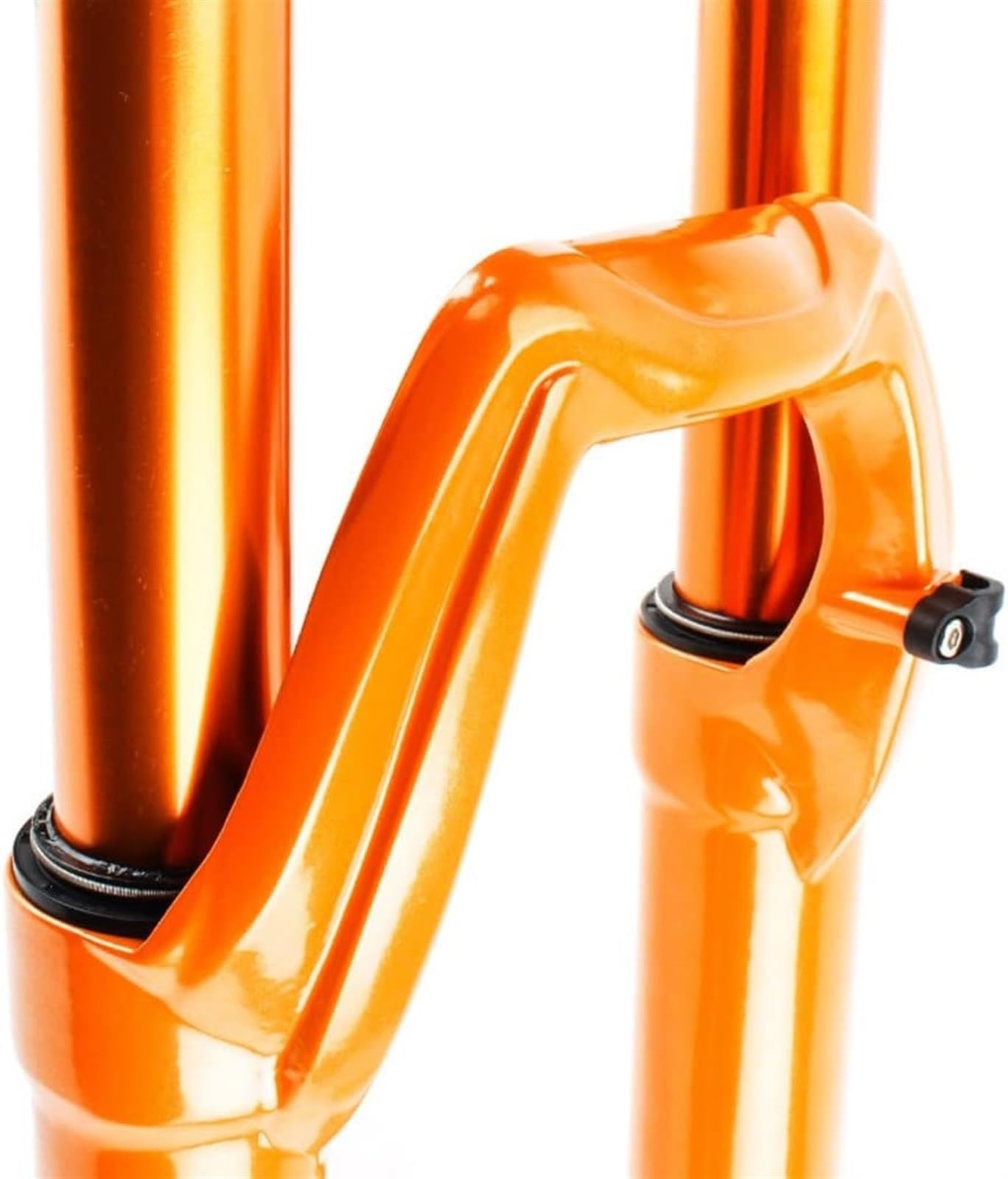 Fourche Avant de VTT ultralégère à Suspension pneumatique DH à Double contrôle d'épaulement et Tube Droit