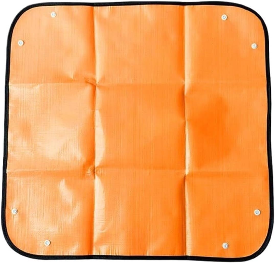 ESESE Foldable Plant Repotting Mat Garden Potting Pad Tray, Waterproof Planting For Flowerpot Transplanting Mixing Soil Tool For Indoor(100x100cm B thicke)