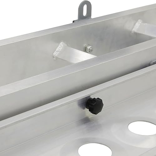 Miniatura 7 de Porta bicicleta/motocicleta Black Widow amc-400 gancho montado deportivo