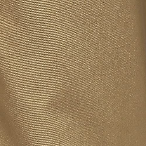 Image of Park Avenue Men's Pure Cotton Solid Pattern Super Slim Fit Flat Front Formal Chinos