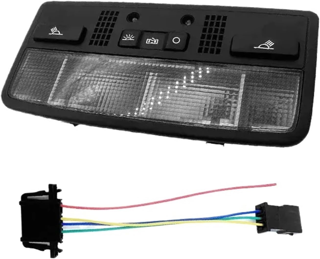 Car Dome Light Reading Lamp 3BD 947 105 2EN 3B7 947 105F 3BD947105 Compatible with Passat B5 Golf 4 Bora(Package 2)