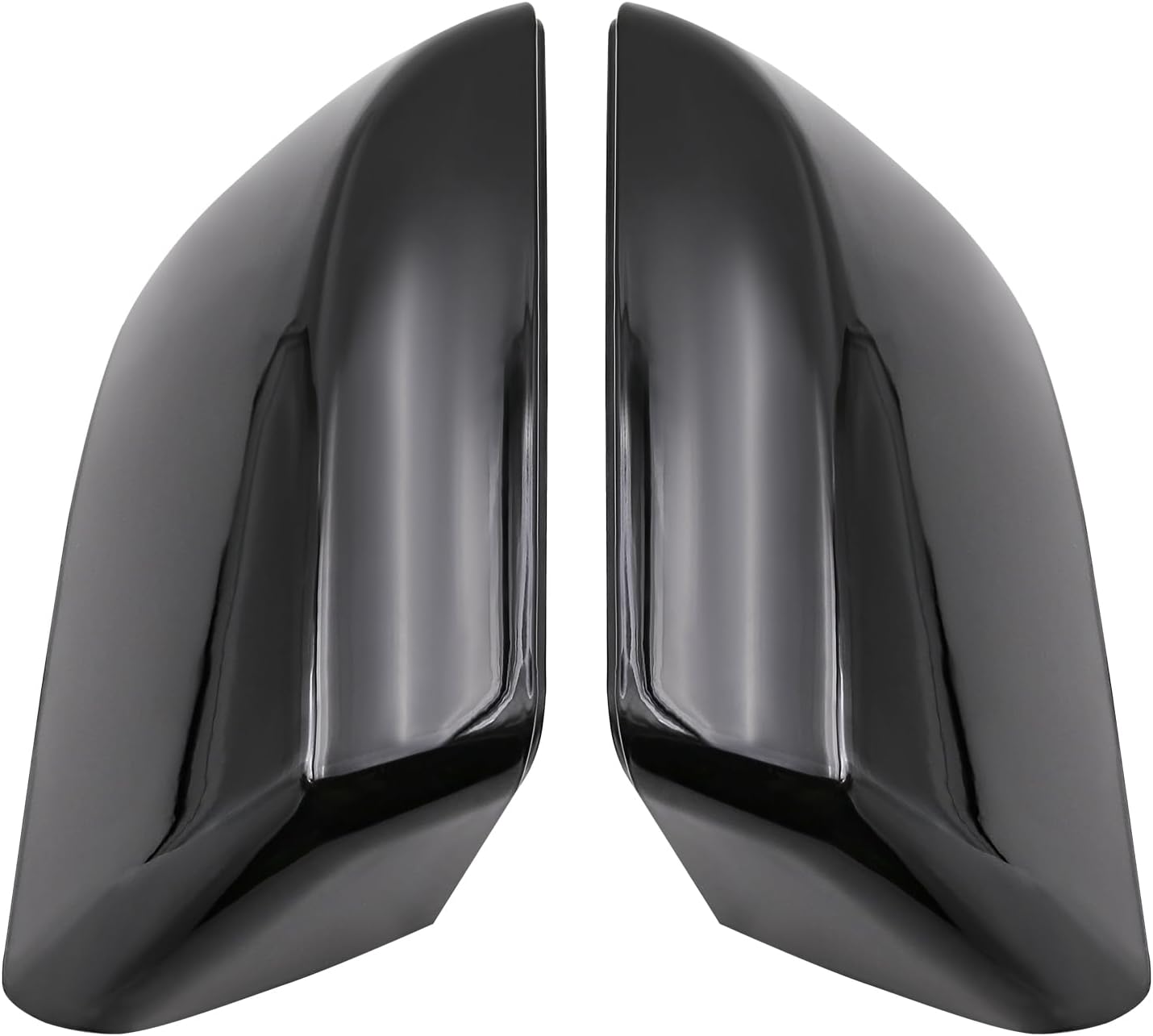 Gloss Black Driver Passenger Side Mirror Covers Cap Fit for 2015-2020 Chevrolet Suburban Tahoe GMC Yukon/Yukon XL