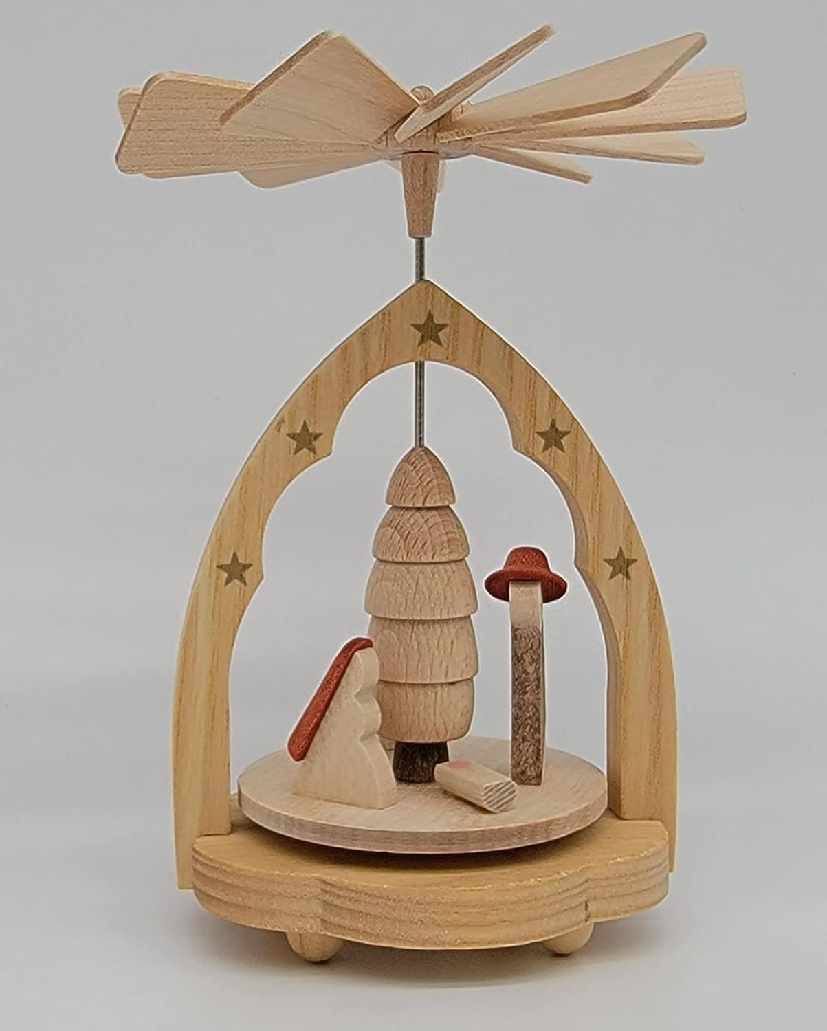 Richard Glaesser Mini Pyramid Nativity Made in Germany