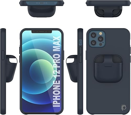 Vista 21 de Punkcase Funda para iPhone 12 Pro Max (serie CenterPods) Funda delgada y duradera 2 en 1 para iPhone 12 Pro Max (6.7 pulgadas) Protege tu Blanco