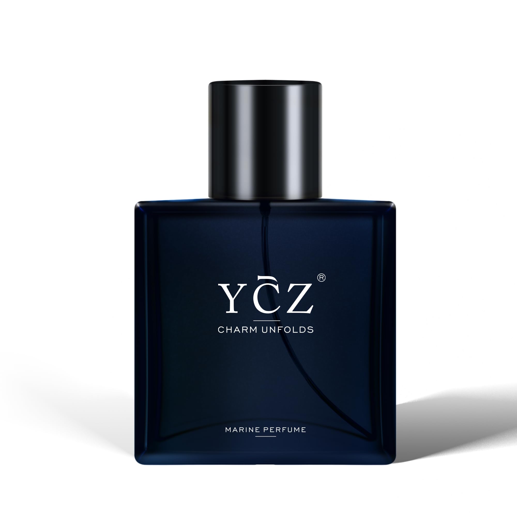 YczCharm Unfolds Marine Perfume for Men, 1.7 oz. Long Lasting Eau De Parfum Cologne For Men, Oriental Woody Fragrance - Ideal Special Occasions, Making it the Ideal gentlemen’s Gift