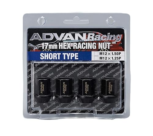 YOKOHAMA(Rn}zC[) ADVAN (Aho) C|[g(I[igOEibg) ADVAN Racing NUT SHORT ADVAN Racing NUT M12×1.25P H17 BL-S y ubN z V2380