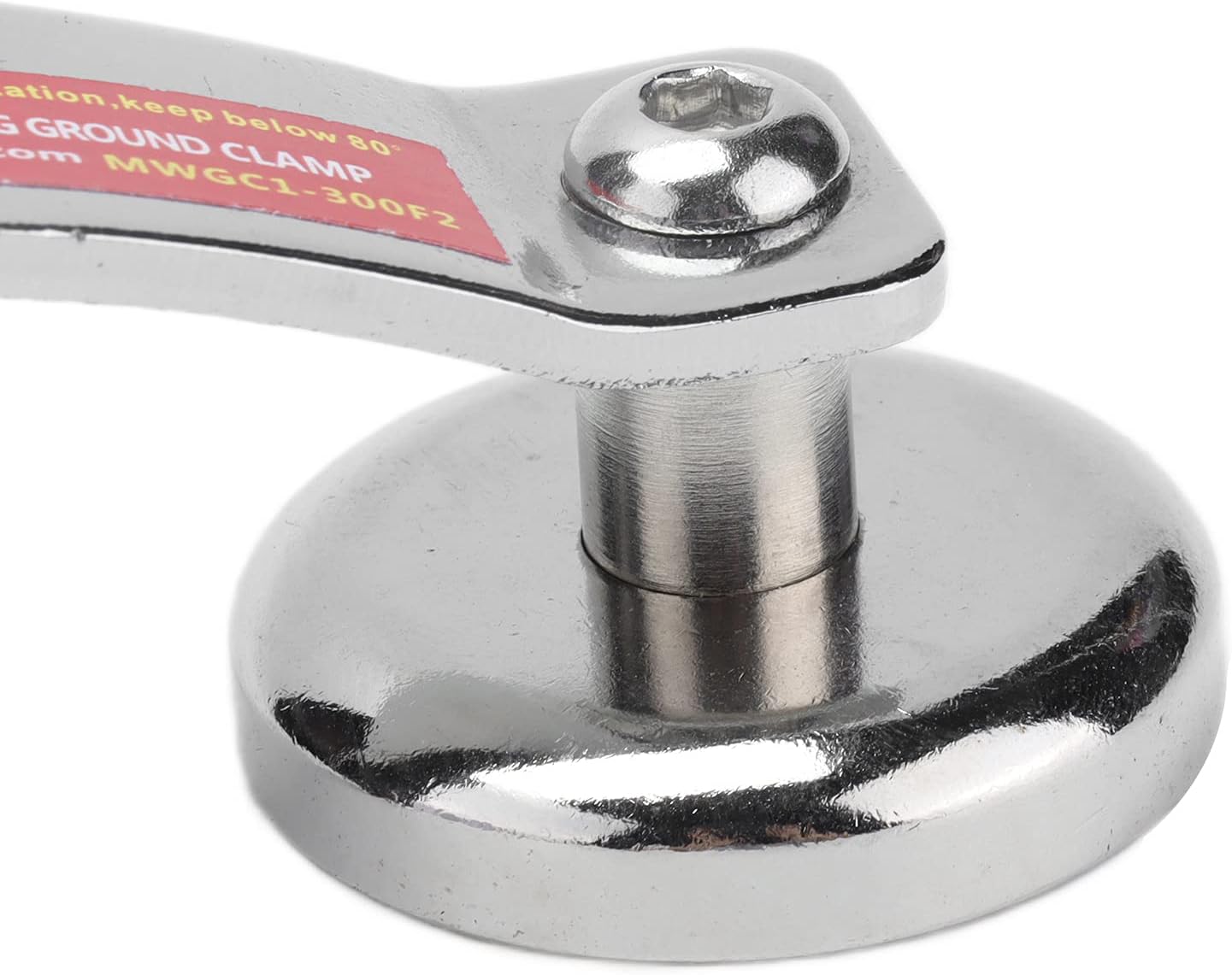 Strong Magnetism Welding Ground Clamp Large Suction Come with Silicone Insulation for Electric Equipment Connection (MWGC1-300F2)