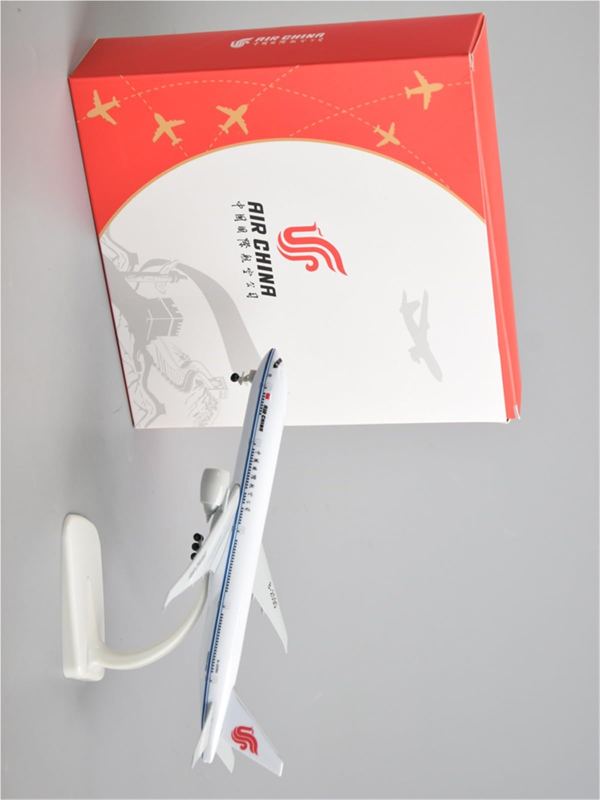 Modello Ridotto Aereo Modello di Aereo in Scala 20 Cm con Ruote 1:400 Air China Aereo Passeggeri for Boeing 777 Aerei Modellini in Scala(B747-400)