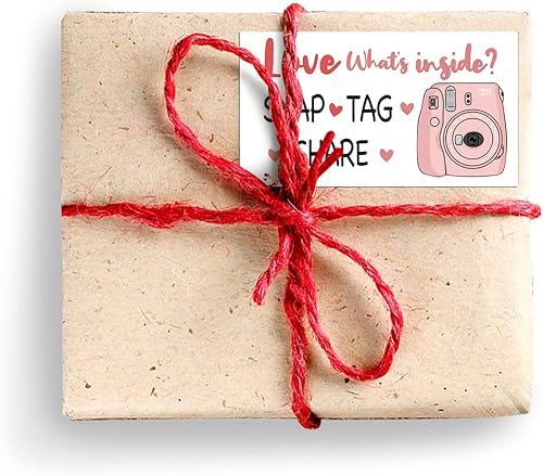 Miniatura 5 de YEOION 100 Mini Love What's Inside Snap Tag Compartir Tarjetas de agradecimiento de negocios Compras Tarjetas de felicitación para clientes Tarjetas