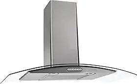 Fogatti Vidro Curvo Duto Slim 127 V New Order Coifa De Parece Cvc Slim Inox 90cm