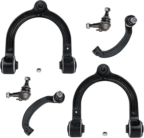 Miniatura 152 de Detroit Axle - Kit de suspensión delantera RWD para Chrysler 300 Dodge Charger Challenger Magnum 2 brazos de control superior con rótulas 2 rótulas