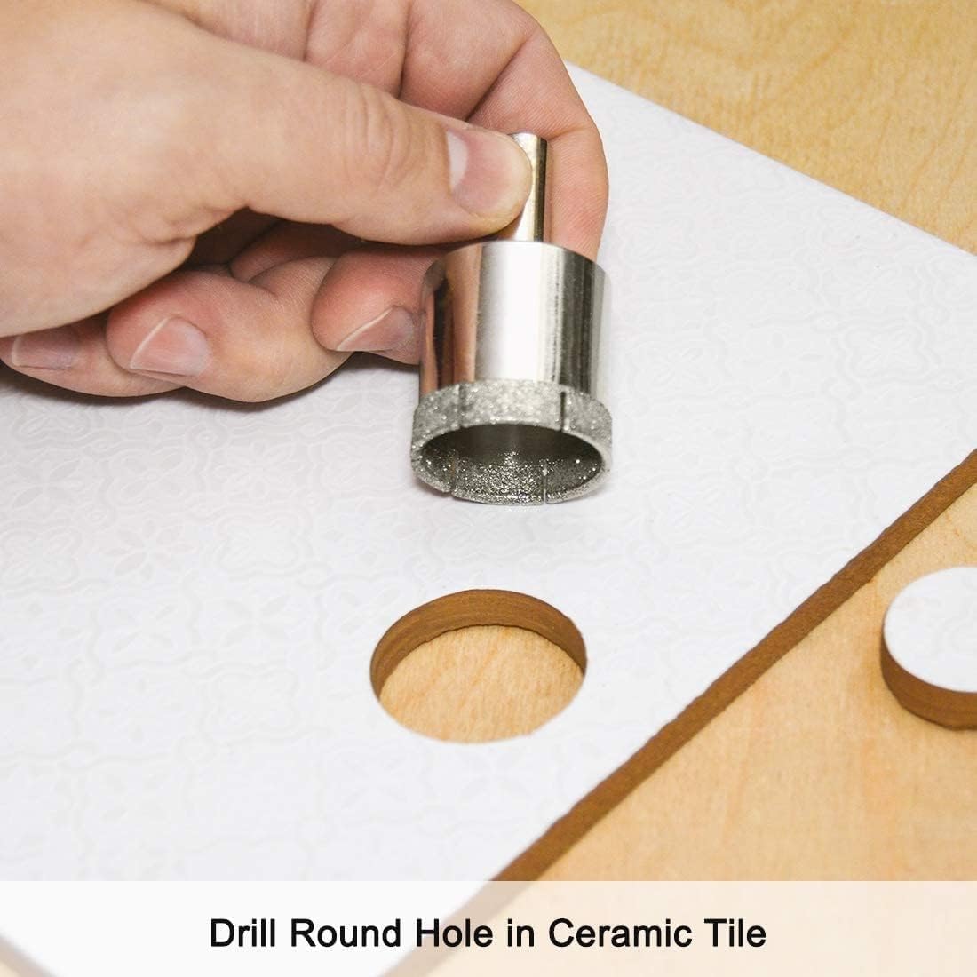 2 Punte Trapano Diamantate 14mm - Per Vetro, Piastrelle E Marmo - Foto 2