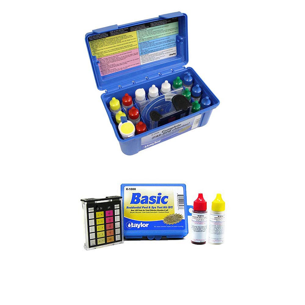 Buy Taylor K2006 Complete Swimming Pool Chlorine Test Kit w/Additional