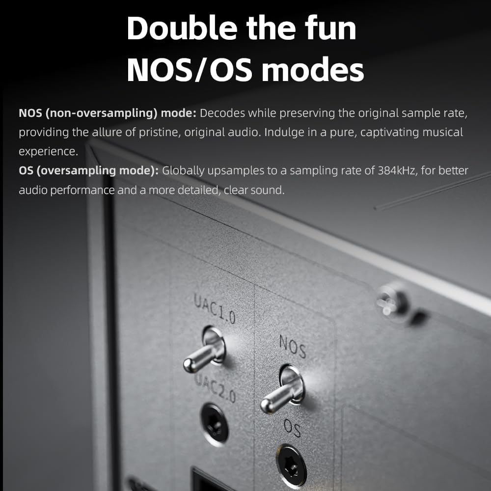 FiiO Warmer R2R Amplificateur de Bureau à Tubes & DAC/Amp R2R – Échelle de Résistances R2R Différentielle Complète 24 Bits, Doubles Compteurs VU, Alimentation Linéaire de 46W, Entrées USB/Optique