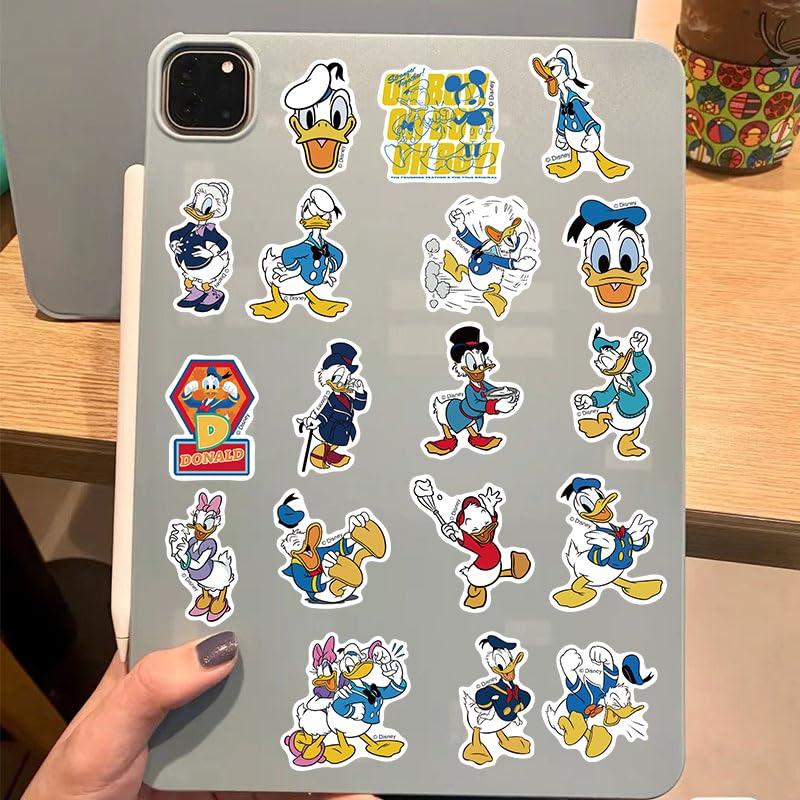 50 Stück Duck Aufkleber für Laptop, Stoßstange, Skateboard, Wasserflaschen, Computer, Telefon, Gitarre, Cartoon-Aufkleber für Kinder, Teenager und Erwachsene