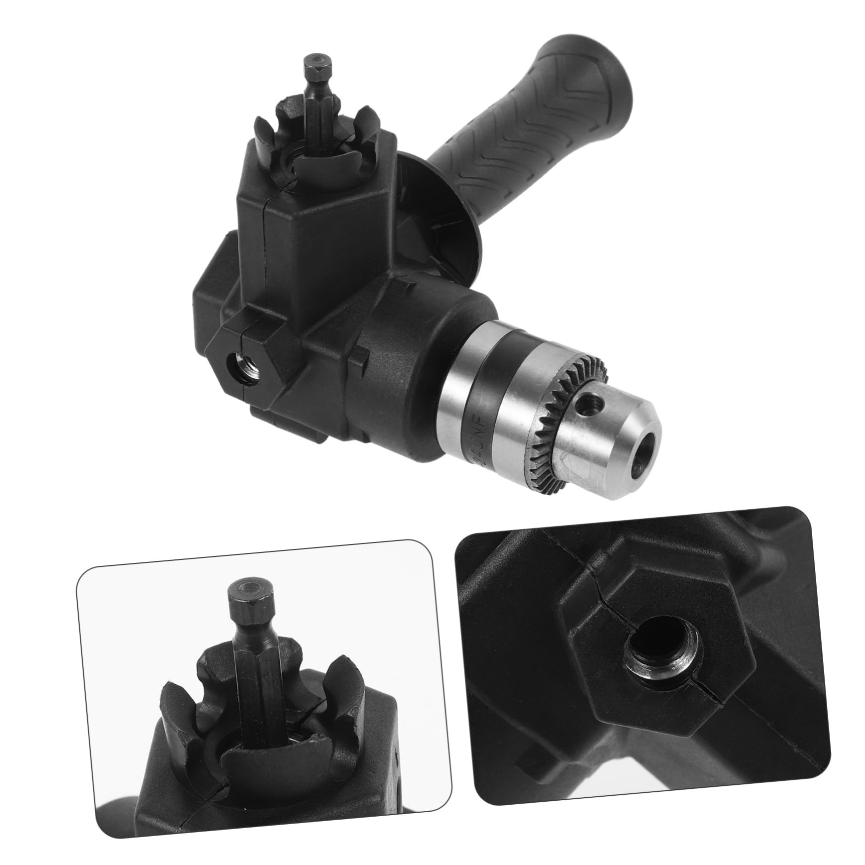 jojofuny 3pezzi Attacco Angolare Per Trapano Adattatore Per Avvitatore Strumento Per Forature Spazi Ristetti e Accessorio Resistente e